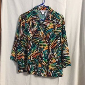 Christopher & banks 3/4 sleeve Summer jacket Sz L